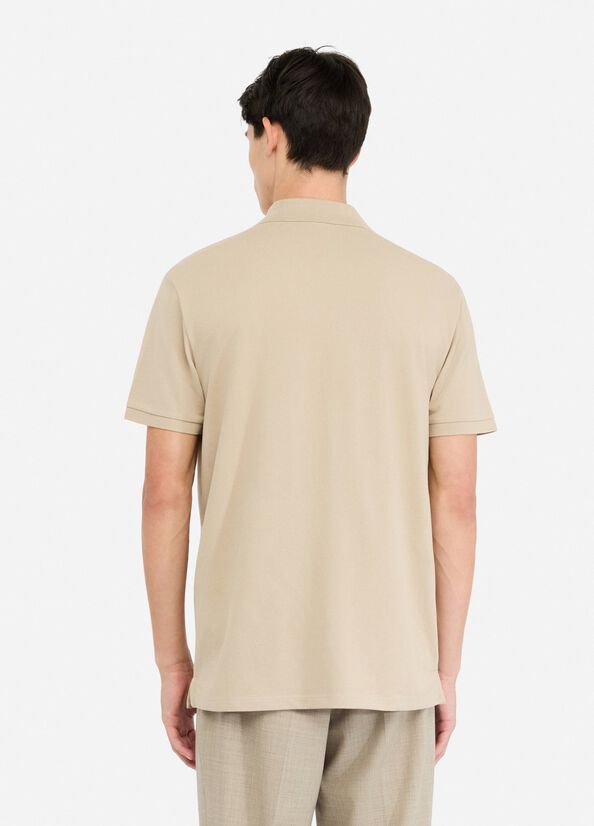 Polo in piquet di cotone